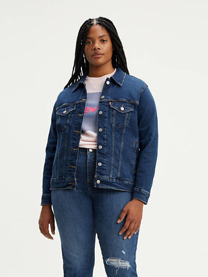 Levi's Ex-Boyfriend Trucker Jacket (Plus Size) - Women's 4X | LEVI'S (US)