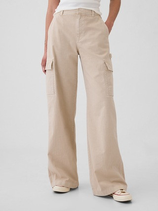 Low Rise Cargo Baggy Khakis | Gap (US)