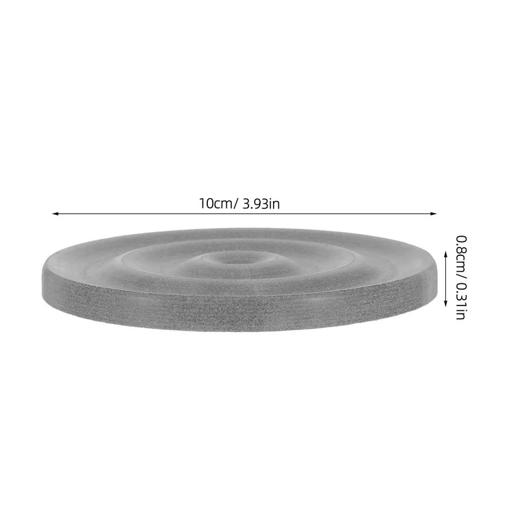 RENACLIPY Nonslip Absorbent Dark Grey Diatomite Soap Holder Stone Tray for Kitchen and Bath | Walmart (US)