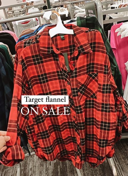 Target flannel on sale for $20. Great holiday staple. Christmas outfit ideas casual Christmas casual holiday outfits plaid Christmas plaid 

#LTKHoliday #LTKSeasonal #LTKsalealert