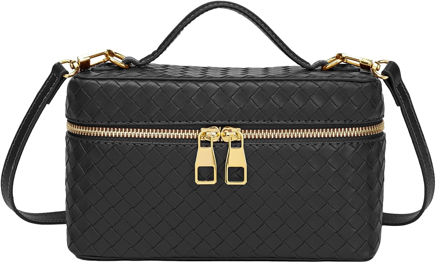 Trendy Shoulder Bags for Women Mini L19 Square Box Satchel Bag Cute PU Leather Crossbody Purse wi... | Amazon (US)