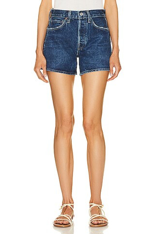 AGOLDE Parker Long Short in Blue | FWRD 