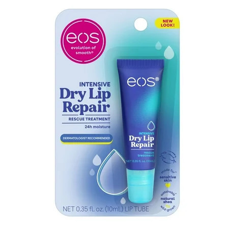 eos Hero Lip Repair, Extra Dry 24HR Treatment, Overnight Moisture, 0.35 fl oz | Walmart (US)