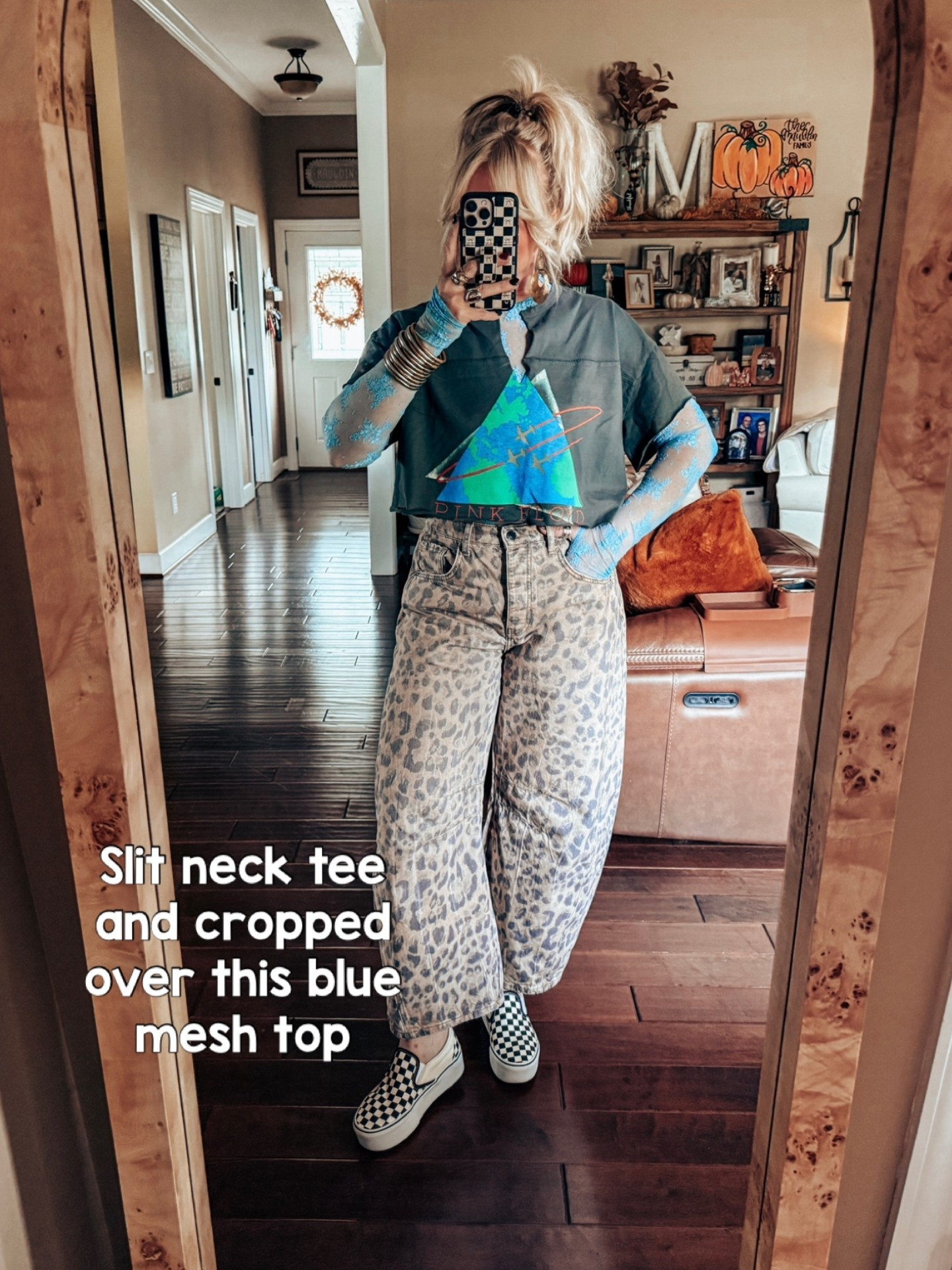 I love these jeans and I wear my true size in them! This graphic tee I’ll link similar and I love this blue mesh top with it! 

#LTKStyleTip #LTKFindsUnder100 #LTKOver40