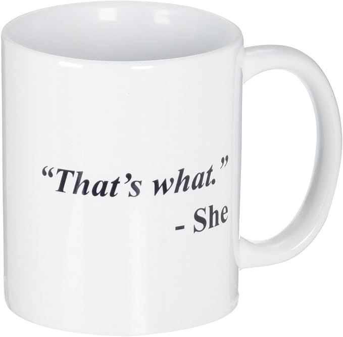 A Mug To Keep Designs That's What She Office Funny White Coffee Mug 11 Ounces | Amazon (US)