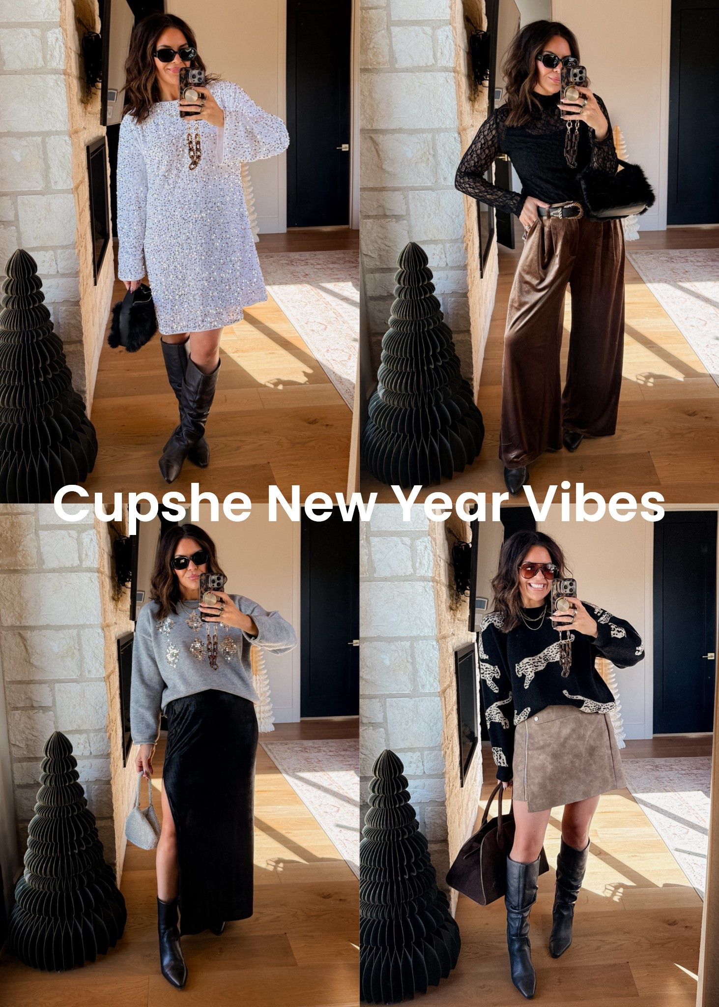 So many cute new years vibes options from @cupshe and things you can bring into the new year!
I wear an XL in all things Cupshe

Use code: BWC for 15% off over $70+ or 20% off over $109+

#cupshe #cupshepartner

#LTKootd #LTKHoliday #LTKMidsize