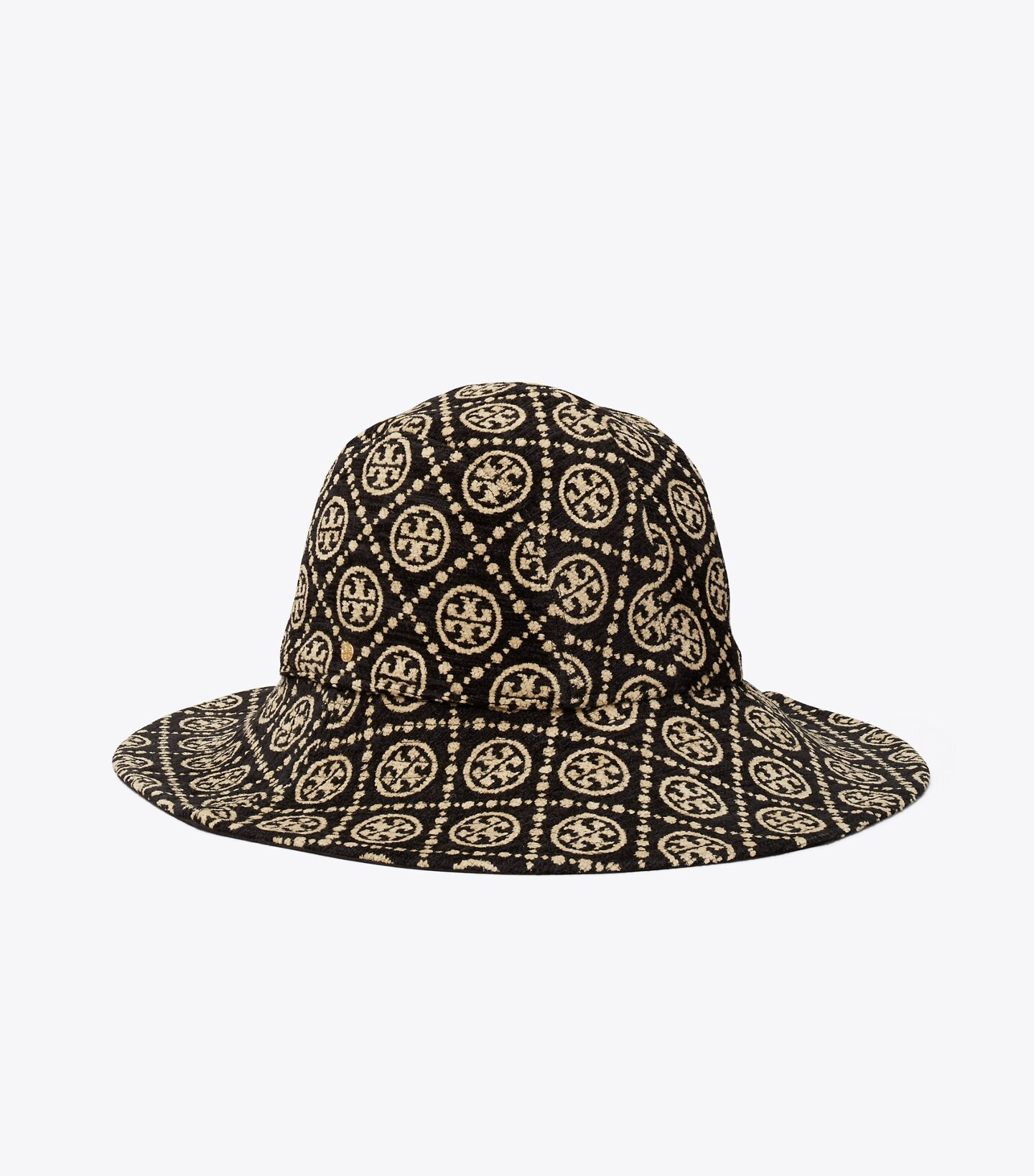 T MONOGRAM CHENILE BUCKET HAT | Tory Burch (US)