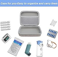 Carrying Case for Portable Nebulizer, Travel Medical Bag, Hard Emergency Medical Bag for Inhaler ... | Amazon (US)