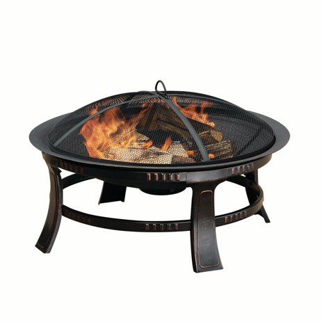 Pleasant Hearth OFW106R 30" Brant Fire Pit | Walmart (US)