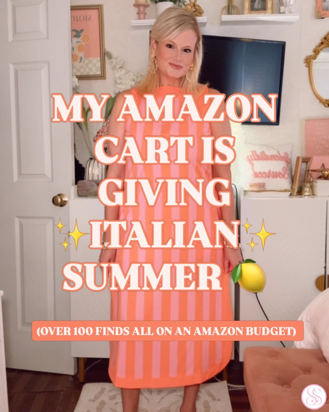 European summer outfits | Amazon vacation outfits | Amalfi Coast style | Capri summer outfits | designer look for less

My Amazon cart is giving Italian summer in the best possible way: colorful dresses, maximalist matching sets, Mediterranean maxis, flirty mini dresses, swim, coverups, statement bags, resort jewelry, and vacation pieces that look so much more expensive than the price tags.

This carousel is for the European summer fantasy: Positano, Capri, Amalfi Coast, cliffside lunches, lemon groves, beach clubs, resort dinners, coastal shopping days, and summer trips where you want every outfit to feel intentional.

There are citrus prints, bold blues, polished stripes, breezy maxi dresses, colorful mini dresses, matching sets, beach vacation outfits, swim coverups, resort bags, summer jewelry, and Amazon fashion finds that give designer vacation style for way less.

These are the pieces to check first if you’re packing for a beach vacation, cruise, girls trip, honeymoon, resort stay, summer dinner, brunch, poolside lunch, weekend getaway, or warm-weather trip where you want the whole wardrobe to feel pulled together.

European summer outfits, Italian summer outfits, Amalfi Coast outfits, Capri summer outfits, Positano style, Mediterranean style outfits, Amazon vacation outfits, Amazon fashion finds, designer look for less, summer outfits women, vacation outfits women, vacation outfits beach, resort wear women, beach vacation outfits, summer dresses, vacation dresses, maxi dresses women, mini dresses women, matching sets women, swim coverups, beach club outfit, resort jewelry, statement bags, colorful summer outfits

#LTKFindsUnder50 #LTKFindsUnder100 #PreppyStyle #WorkOutfit #LookForLess #TeacherOutfit #SummerOutfits

#LTKTravel #LTKSeasonal #LTKootd