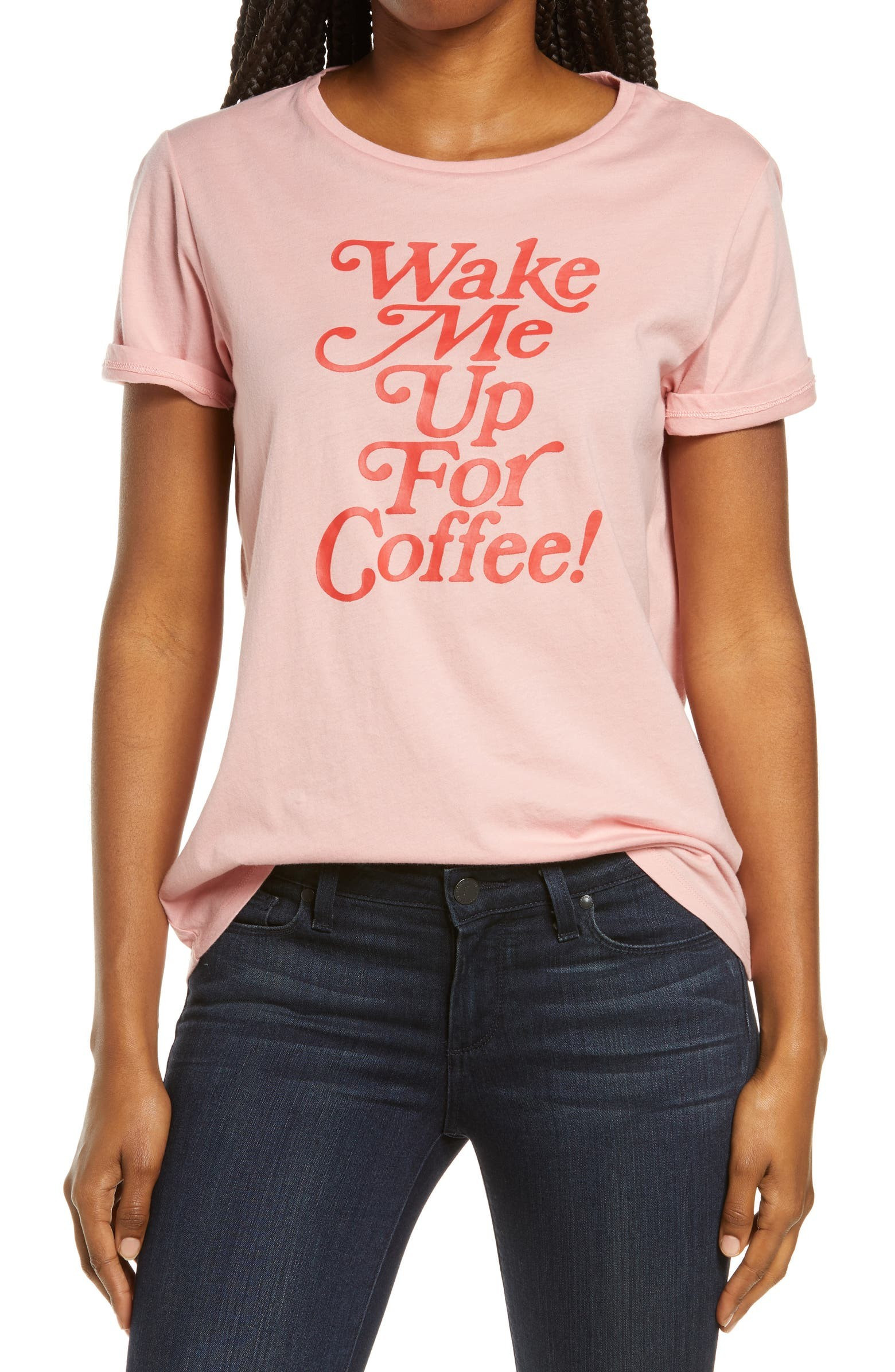 Wake Me Up for Coffee Classic Graphic Tee | Nordstrom