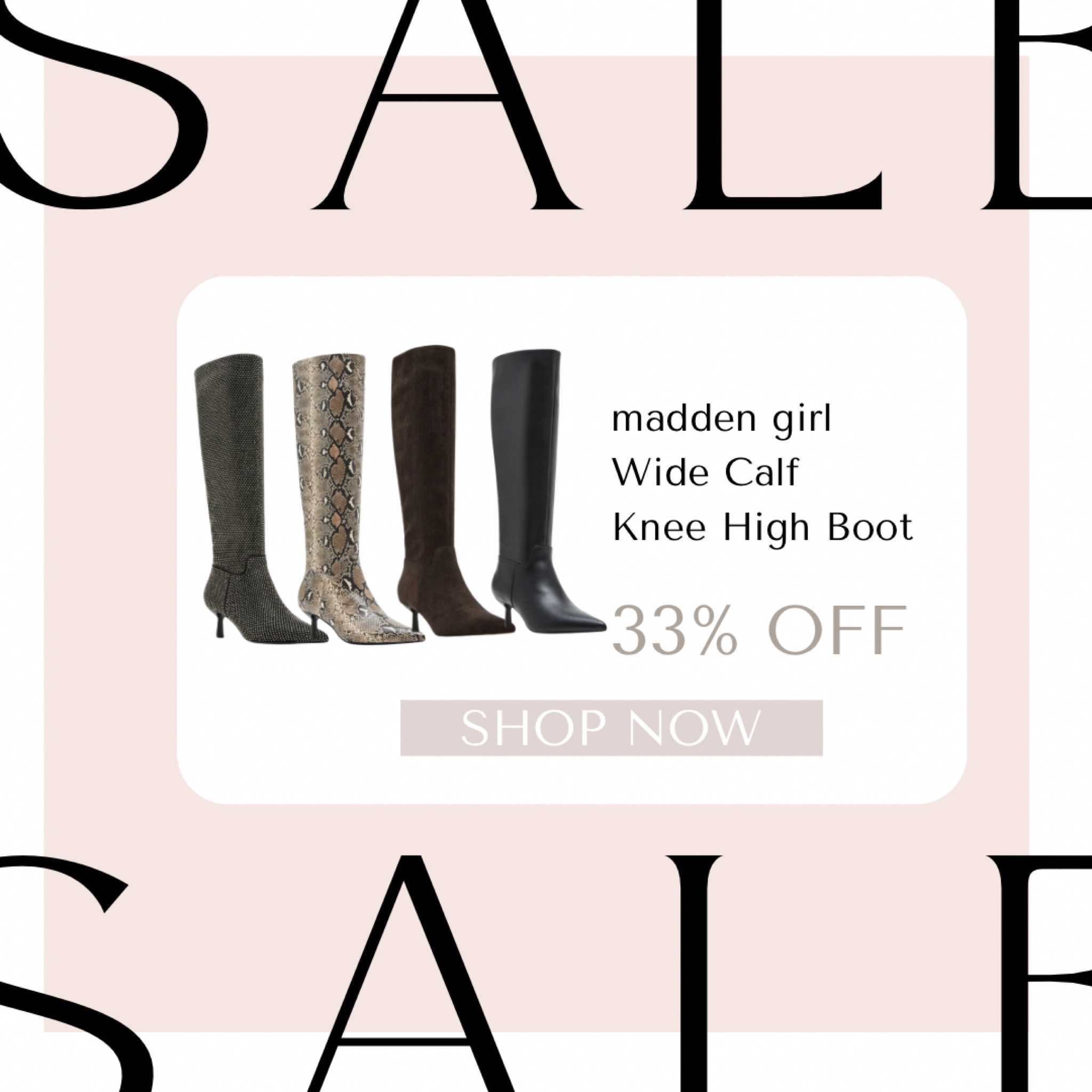 #walmartpartner Wide calf boots on sale right now at @walmart #walmartdeals