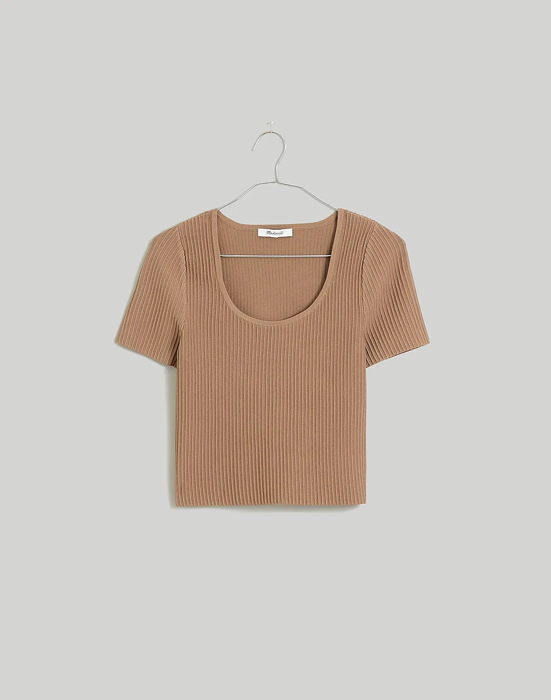 Ottoman Crop Sweater Tee | Madewell