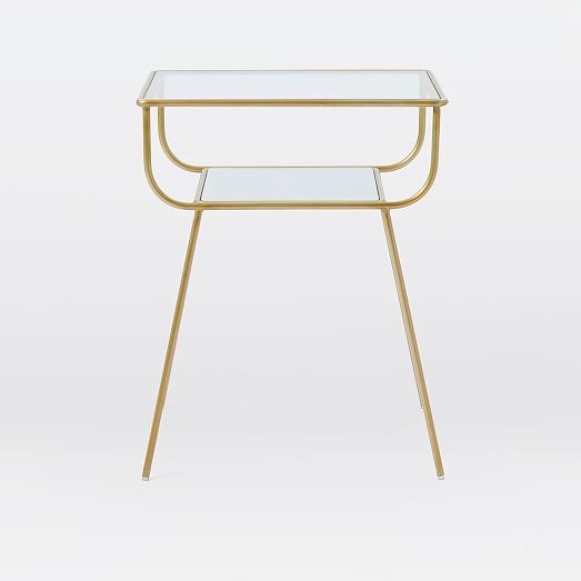 Curved Terrace Nightstand | West Elm (US)