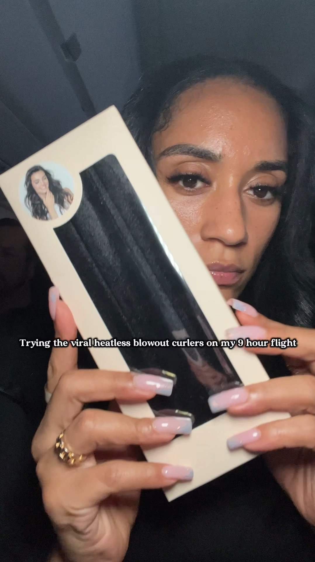 Heatless blow out curls without the damage! 