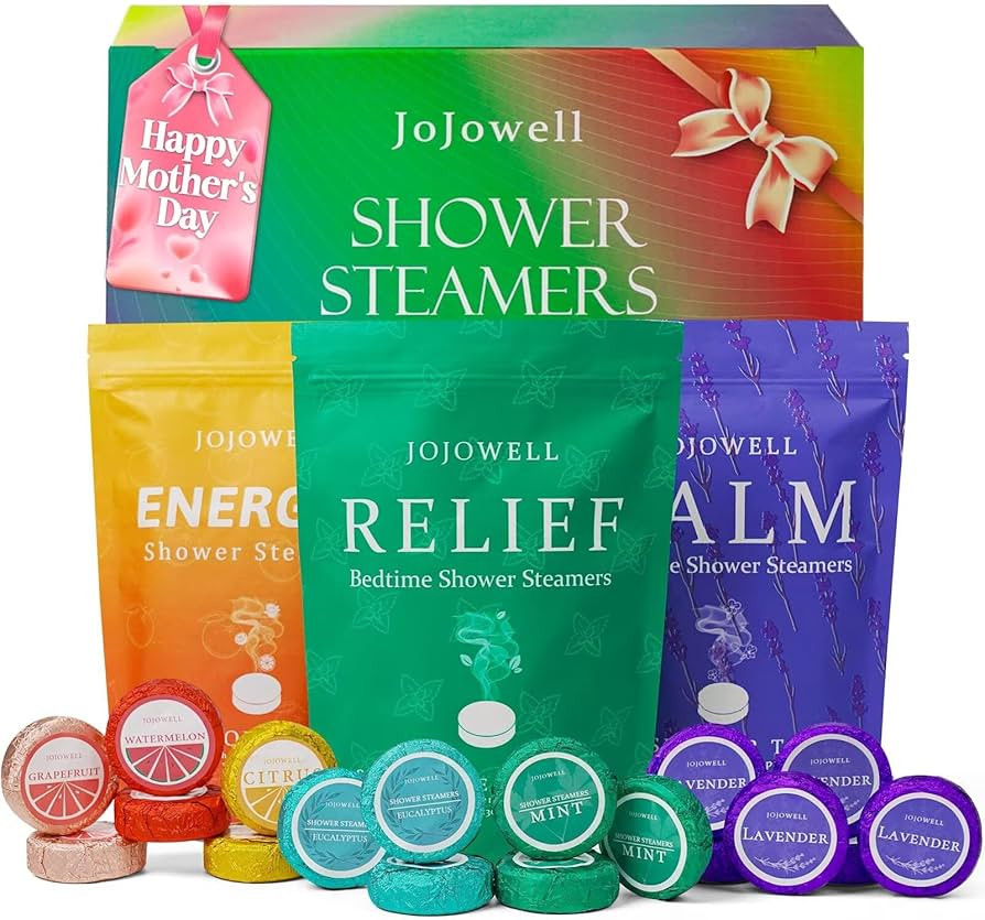 Shower Steamers Aromatherapy - 18 Pack Gifts for Women, Organic Essential Oils, Self Care, Birthd... | Amazon (US)