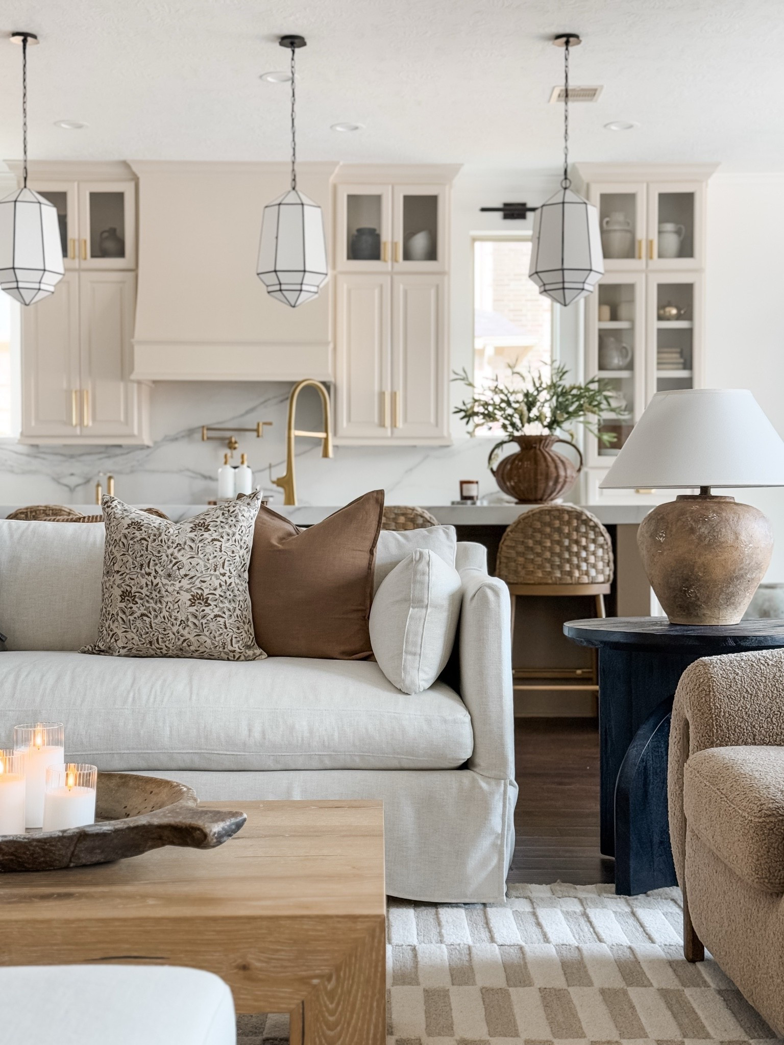 A living room that feels calm, collected, and lived in. 

I always come back to earthy tones, soft textures, and timeless neutrals because they make a space feel warm without feeling busy. Creating a home that feels peaceful will always be my favorite kind of design.

Everything is linked if you’re looking to bring this cozy, elevated look into your own home.

#LTKHome #LTKSeasonal