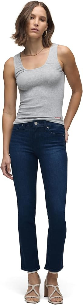 Hudson Womens Nico Mid-Rise Straight Leg Ankle Jean | Amazon (US)