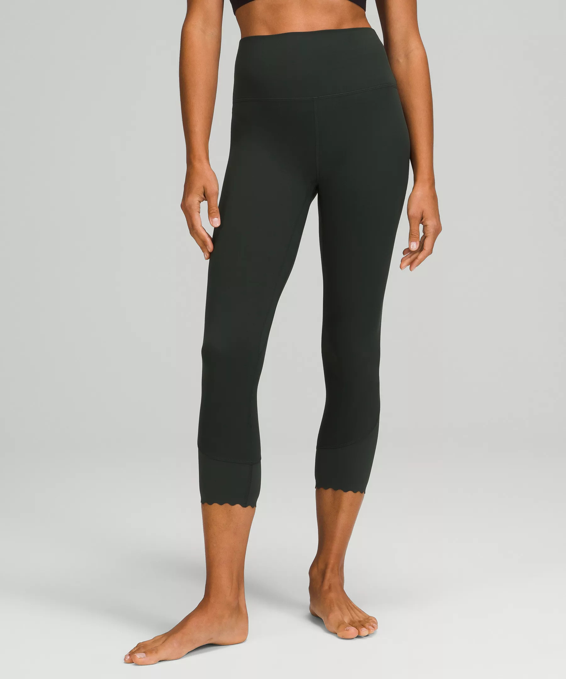 lululemon Align™ Scalloped Hem High-Rise Crop 23" | Lululemon (US)