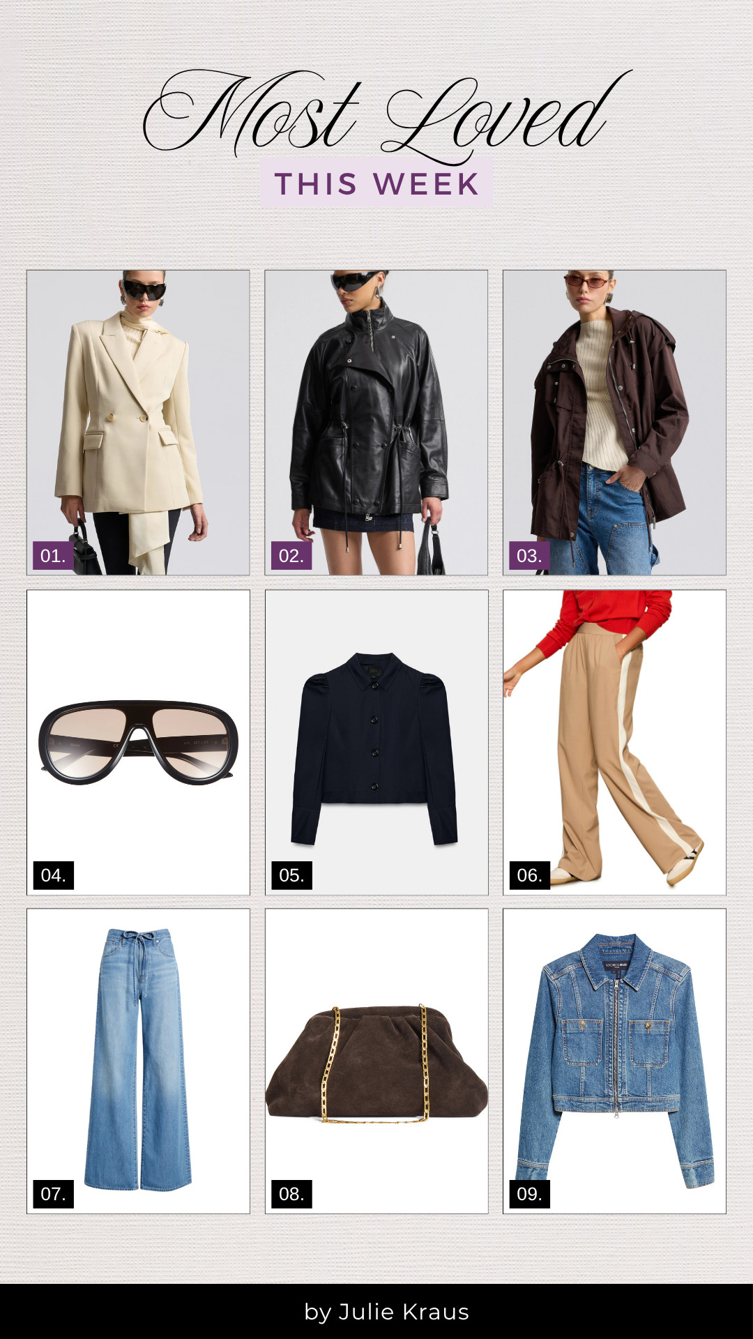 What you loved most this week! 

 #LTKgrwm #LTKootd #LTKOver40