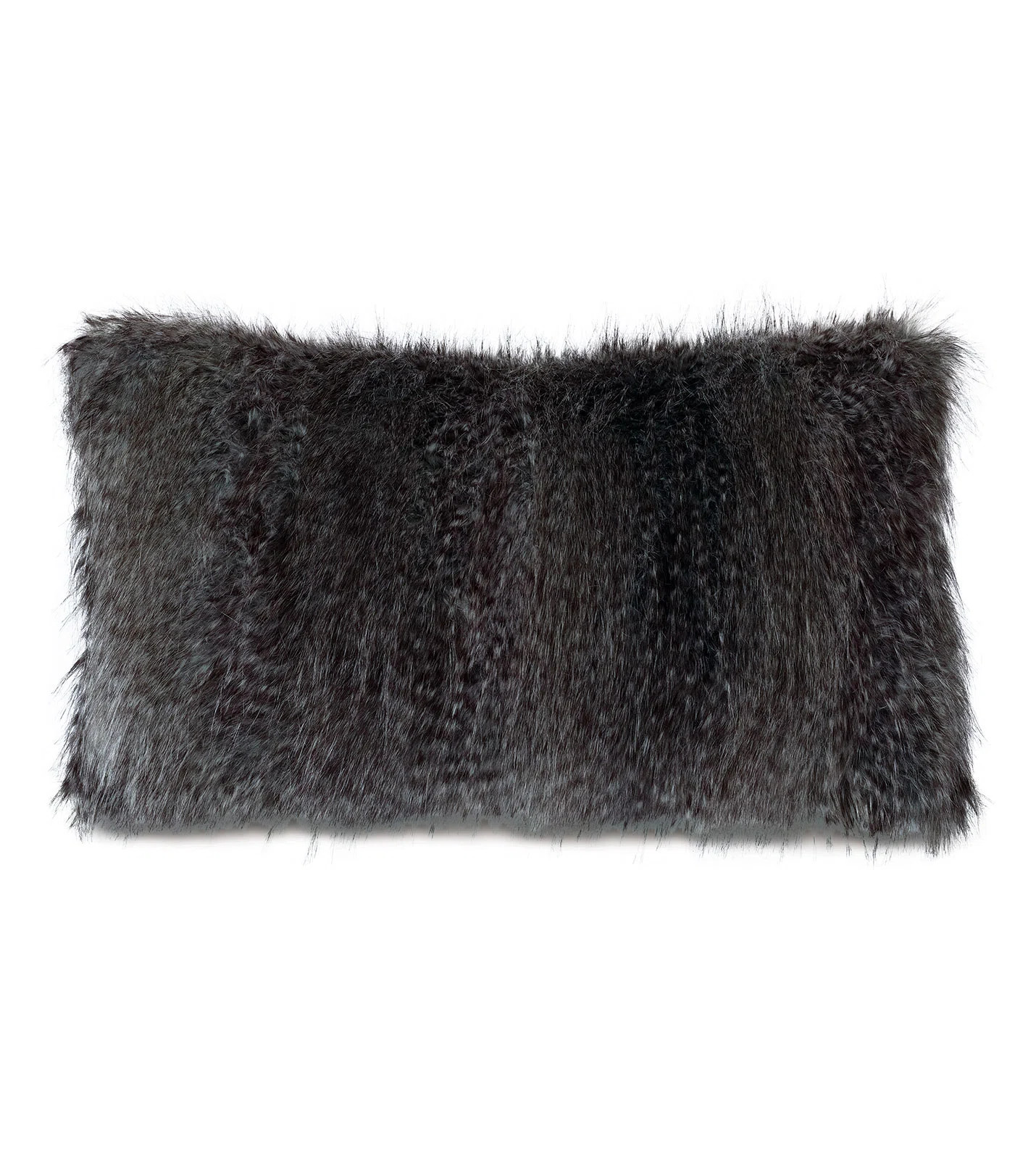 Indochine Abstract Faux Fur Reversible Throw Pillow | Wayfair North America