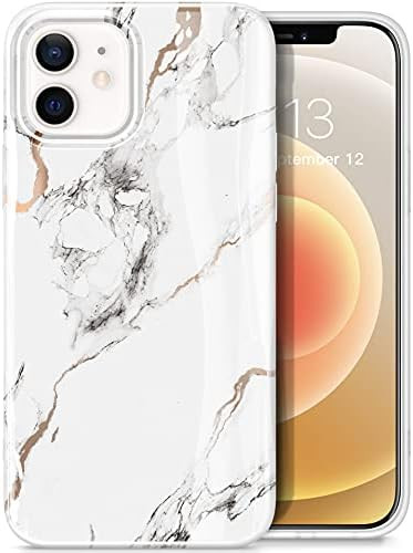 GVIEWIN Compatible with iPhone 12 Pro Case/Compatible with iPhone 12 Case 6.1", Ultra Slim Thin Glos | Amazon (US)