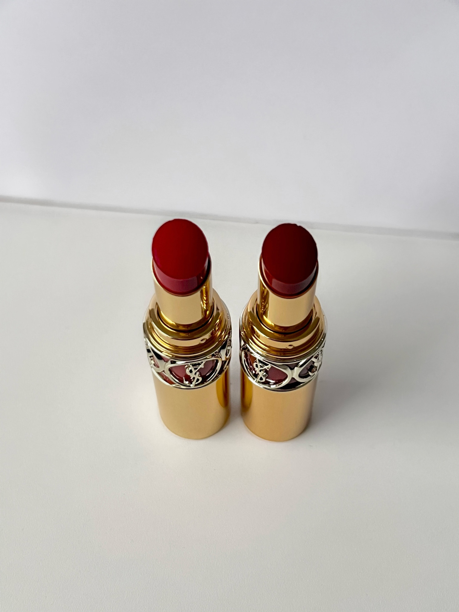 It appears the Rouge Volupte Shine Oil-in-Sticks are discontinued so I linked two of the new versions below that are similar shades.

They’re so pretty! They’re super sheer and lightly tinted so you can wear these alone or with a lip liner.

#LTKstyletip #LTKxSephora #LTKbeauty