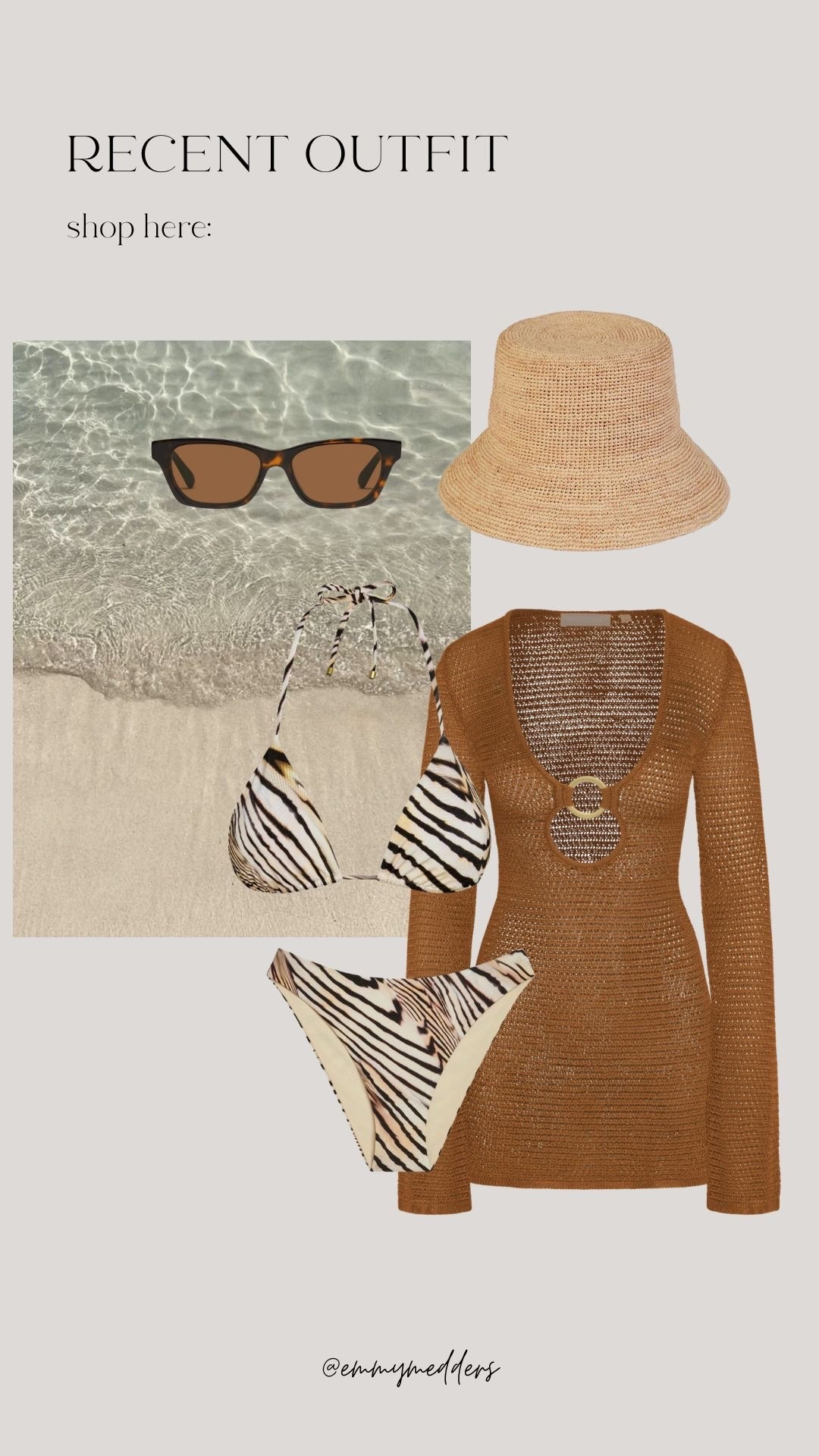 Recent beach outfit 🌊

#LTKSeasonal #LTKgrwm #LTKootd