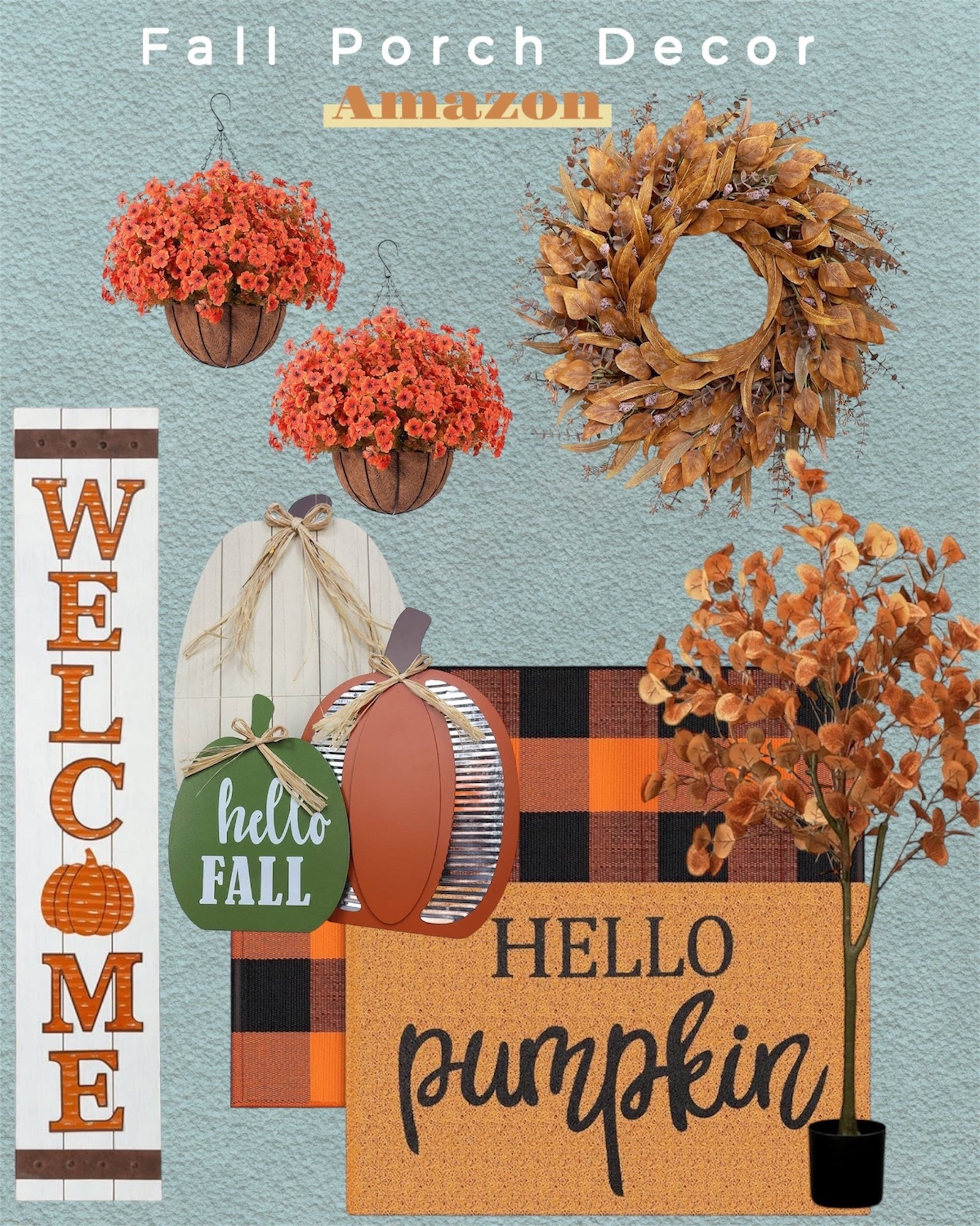 Amazon fall decorations/ Fall porch decor




Fall decor, autumn decor, pumpkins, fall vibes, fall outdoor decor, autumn fall decor, fall wreath, fall doormat, fall sign, fall plant 

#LTKautumn  #LTKFindsUnder50 #LTKParties #LTKFindsUnder50 #LTKFindsUnder100

#LTKHome #LTKSeasonal