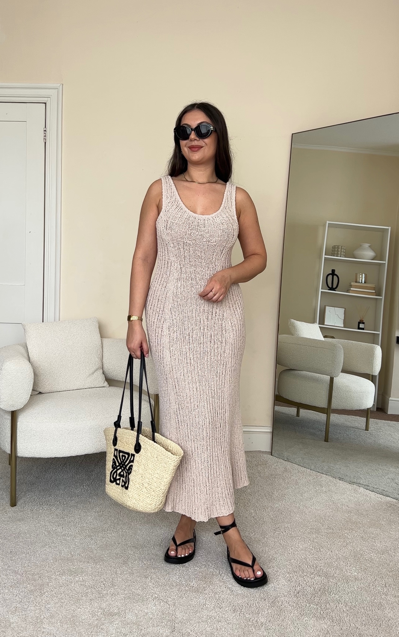 Casual chic early Summer outfit.
Dress is from H&M, wearing size S.

#LTKunder50 #LTKstyletip #LTKeurope