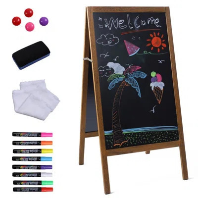 Chalk Board Sign Board Chalkboard Signs Chalk Board Black Board Menu Large Chalk Board Big Sandwich For Events | Wayfair North America