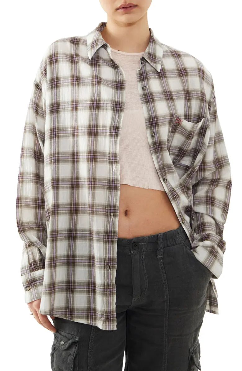 Sadie Check Button-Up Shirt | Nordstrom