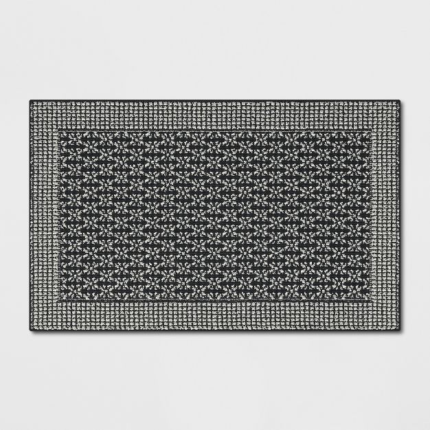 Washable Geometric Border Tufted Rug - Threshold™ | Target