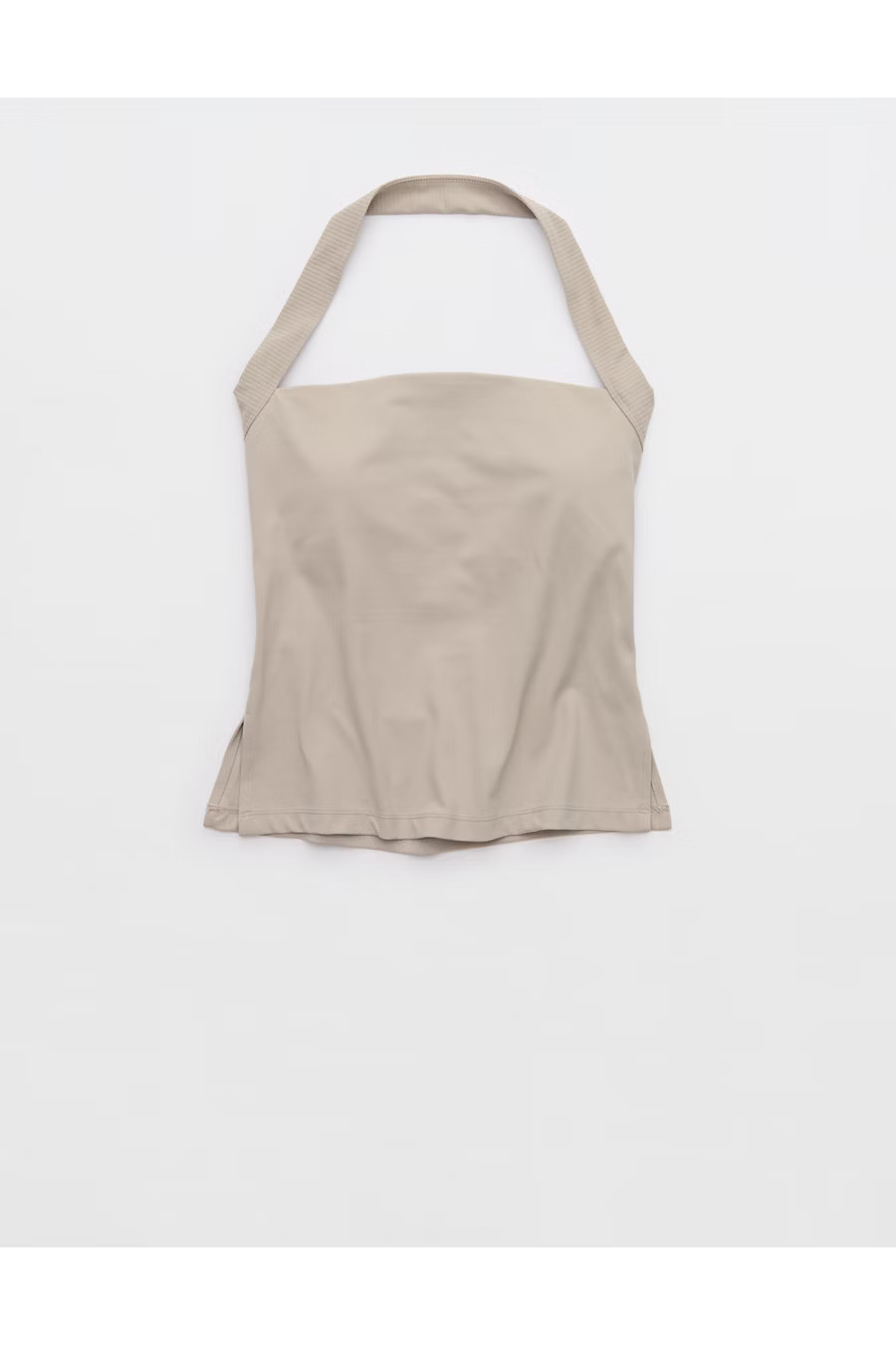 OFFLINE By Aerie Real Me XTRA Halter Tank Top Women's Stone Harbor XL | Aerie