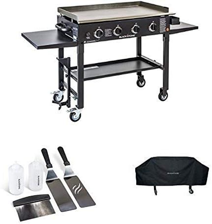 Blackstone 36 inch Outdoor Flat Top Gas Grill Griddle Station - 4-burner - Propane Fueled - Resta... | Amazon (US)