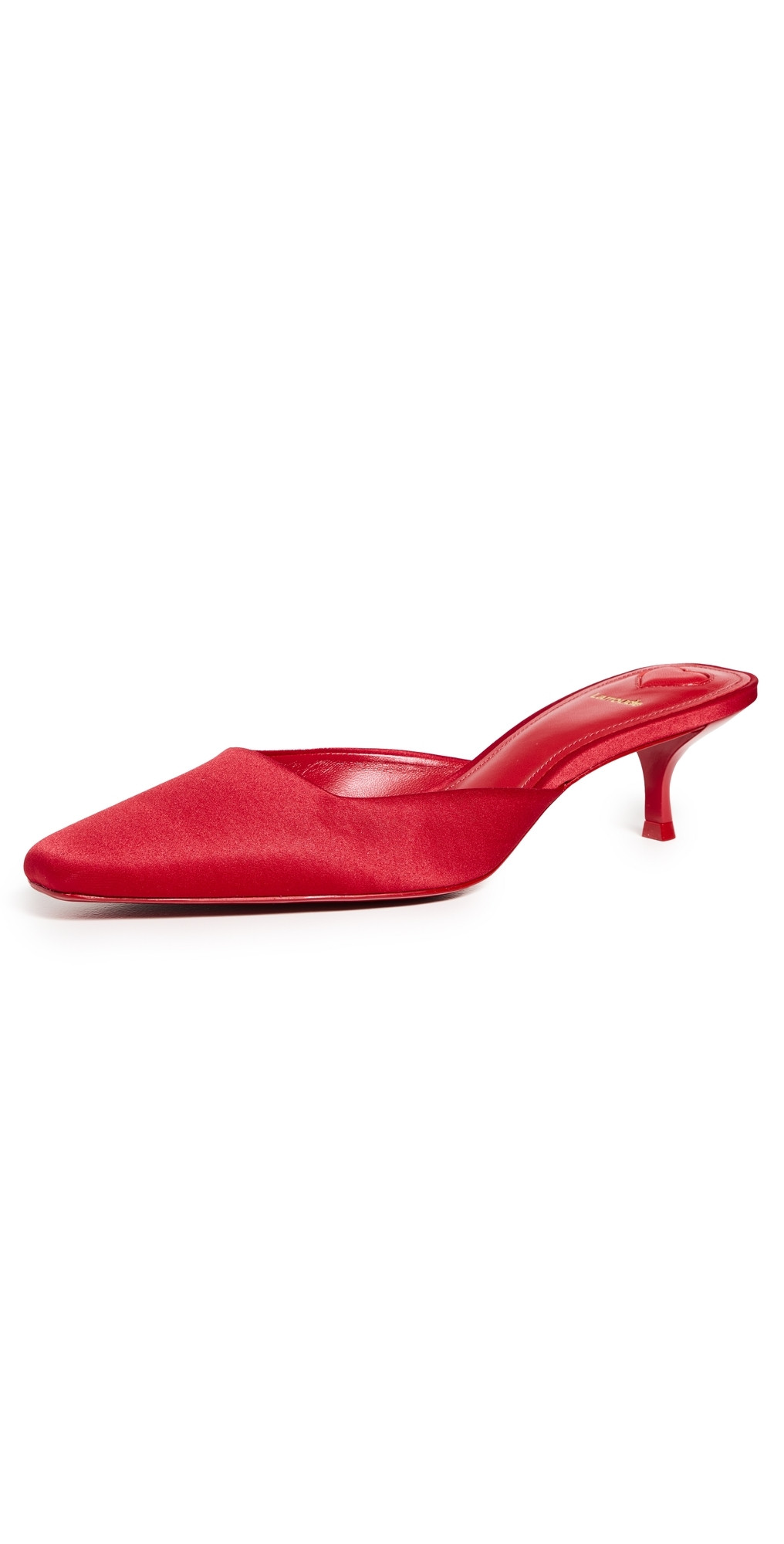 Larroude Amal Mules Cherry 5.5 | Shopbop