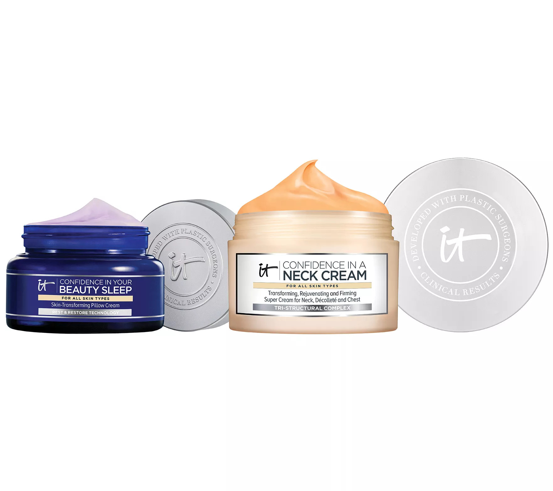 IT Cosmetics Confidence in Your Beauty Sleep & Neck Moisturizer Set - QVC.com | QVC