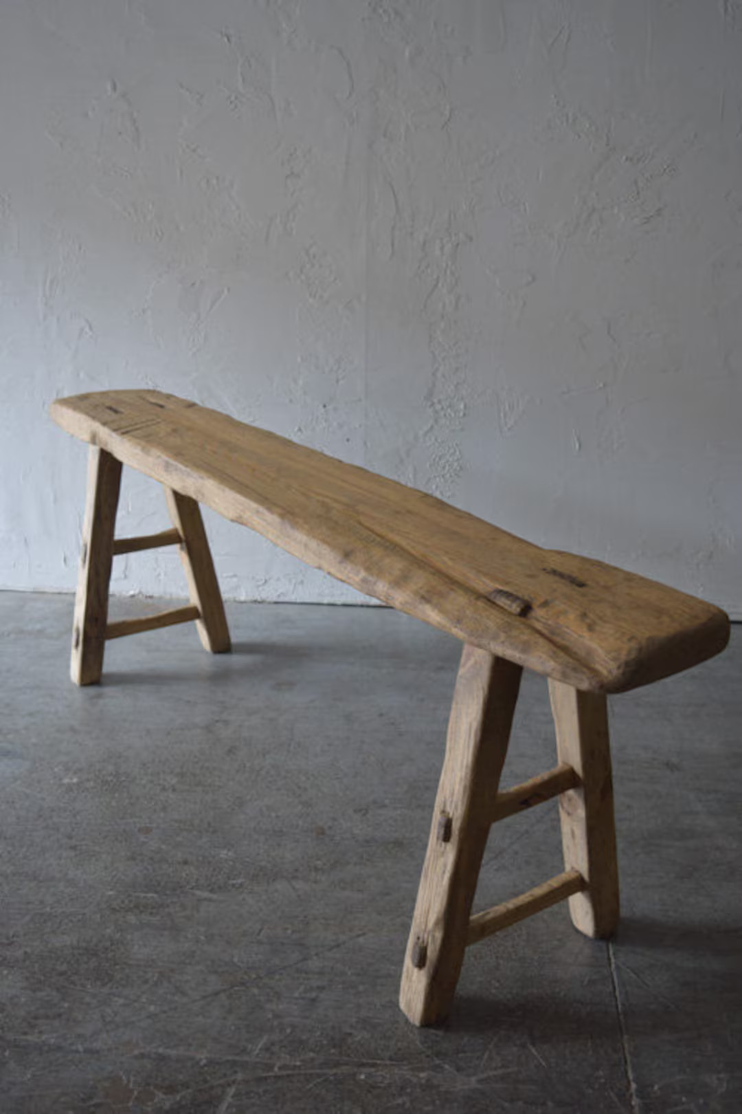 Made to Order: 57" Long Wooden Bench - Etsy | Etsy (US)