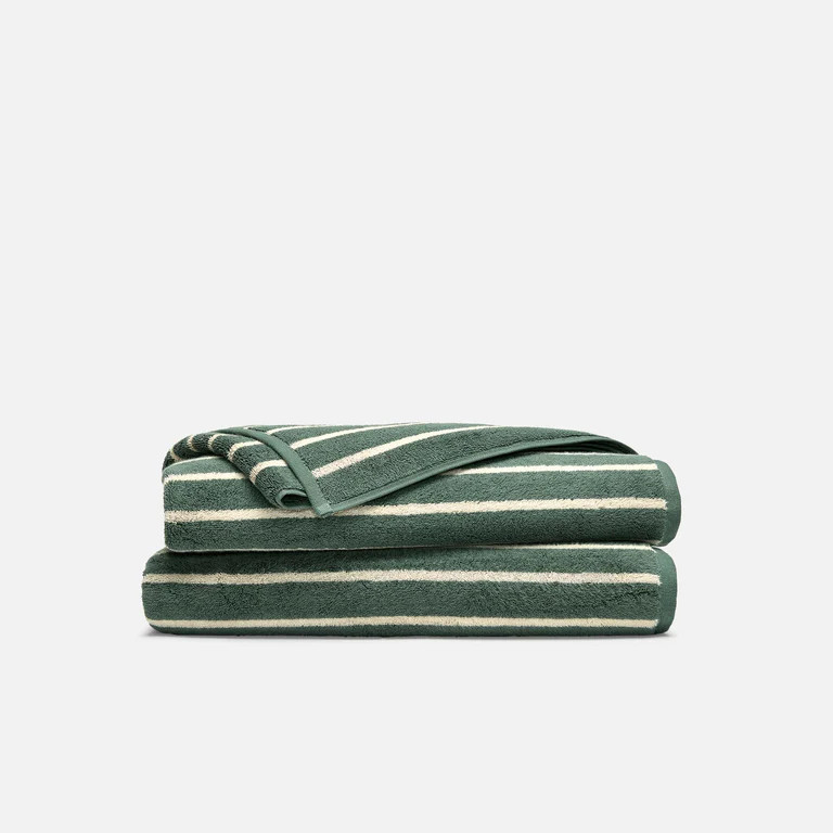 Super-Plush Turkish Cotton Bath Towels Set of 2 | Brooklinen