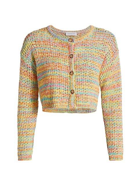 Multi-Color Crochet Cardigan | Saks Fifth Avenue