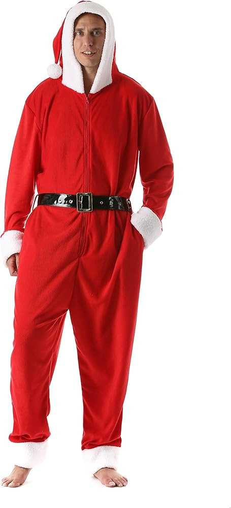 #followme Men’s Adult Onesie Holiday Microfleece | Amazon (US)