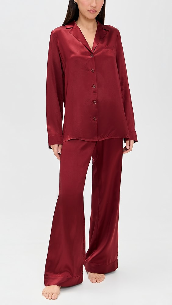 Ella Silk Pajama Set | Shopbop