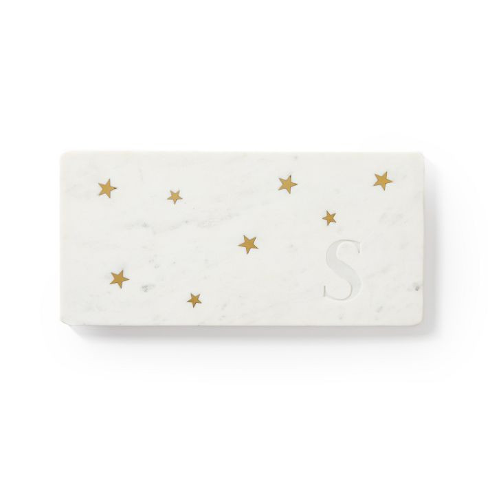 Marble and Gold Star Cheese Board | Mark and Graham