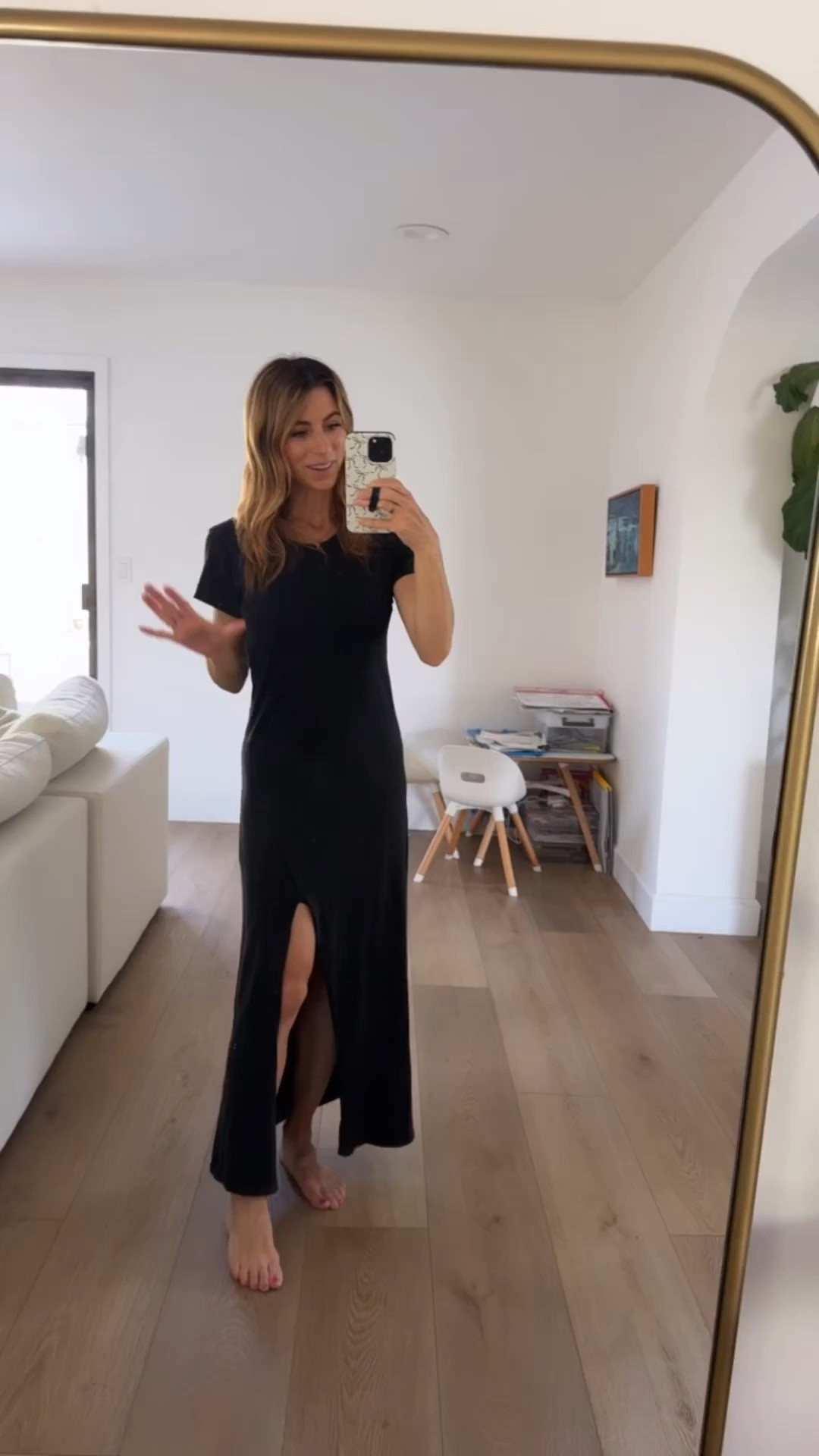 Love a good staple midi dress for summer, it’s comfortable and easy for me to wear with the kids! 

 Black dress, black shirt dresss

#LTKStyleTip #LTKU #LTKTravel