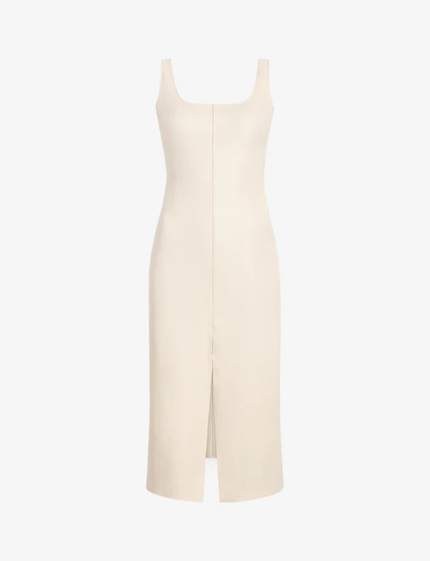 Faux Leather Midi Tank Dress | Commando®