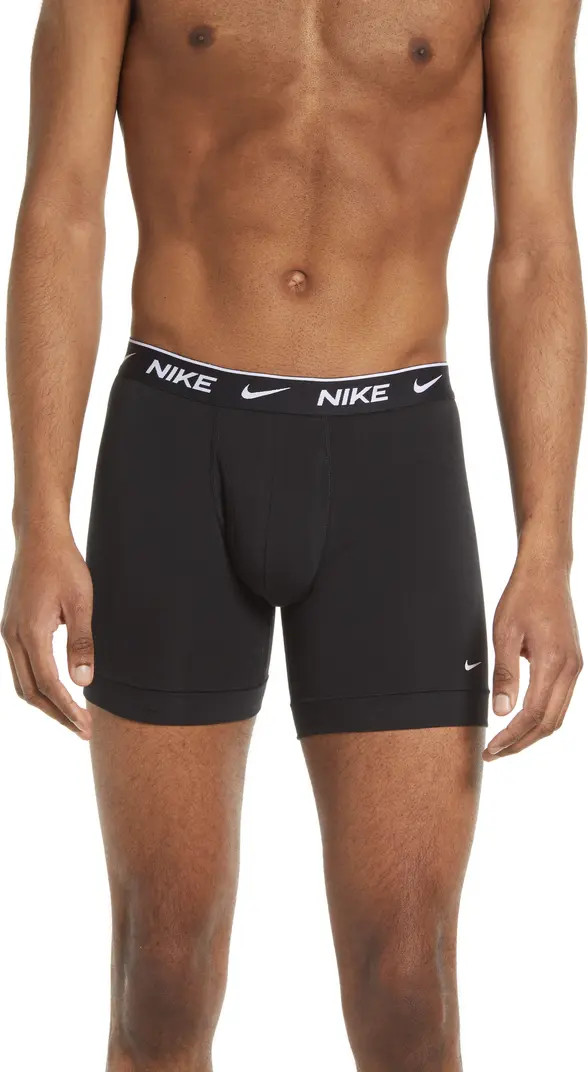Nike Dri-FIT Essential Assorted 3-Pack Stretch Cotton Boxer Briefs | Nordstrom | Nordstrom