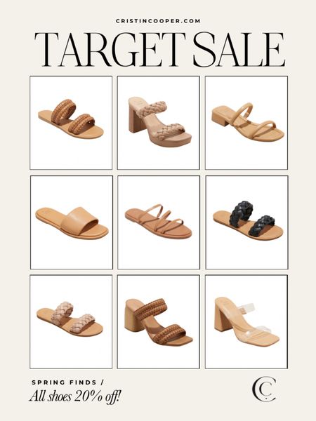 Target Sandal Sale - 20% off!

#TargetSandals #SpringSandals 

#LTKunder50 #LTKSale #LTKshoecrush