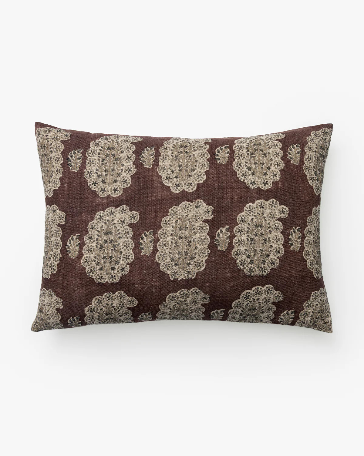 Ginny Block Print Linen Pillow Cover | McGee & Co. (US)