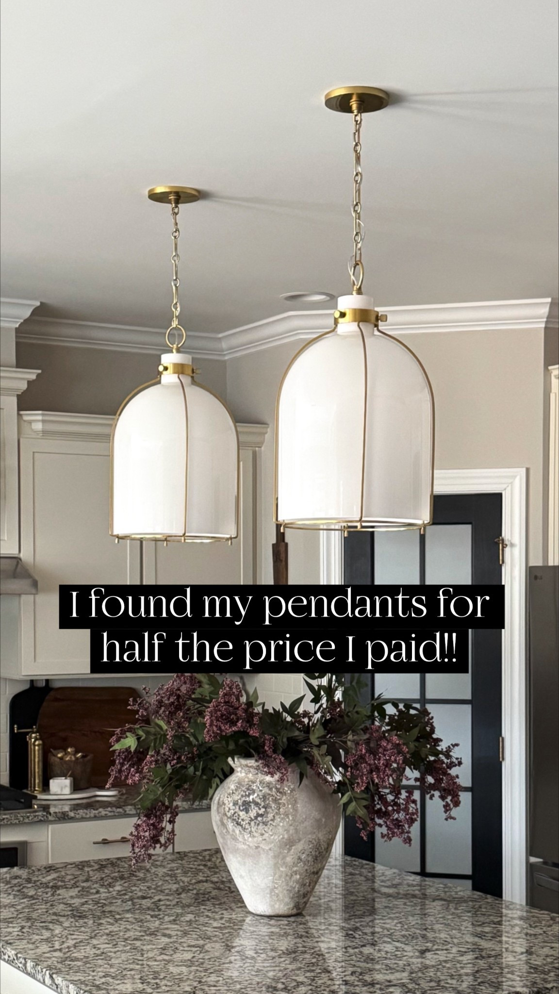 I cannot believe I found my pendants for half of what I paid!! They are so beautiful and make a stunning statement.



#LTKSeasonal #LTKSaleAlert #LTKHome