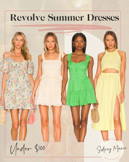 Revolve summer dresses under $100! 

#LTKunder100 #LTKSeasonal #LTKstyletip